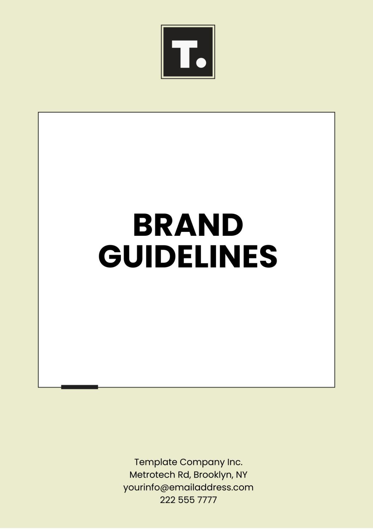 Brand Guidelines Template - Edit Online & Download