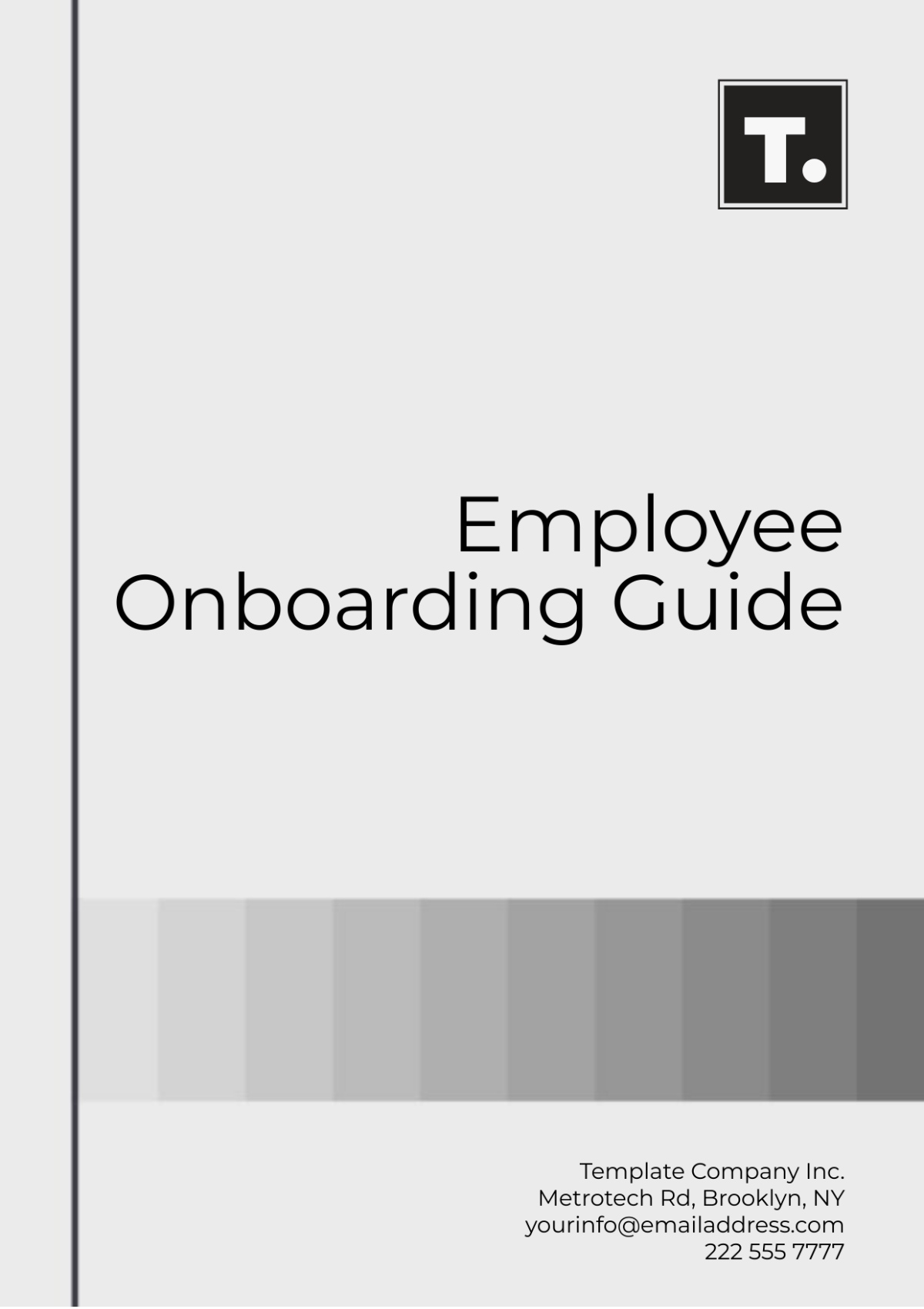 Employee Onboarding Guide Template - Edit Online & Download