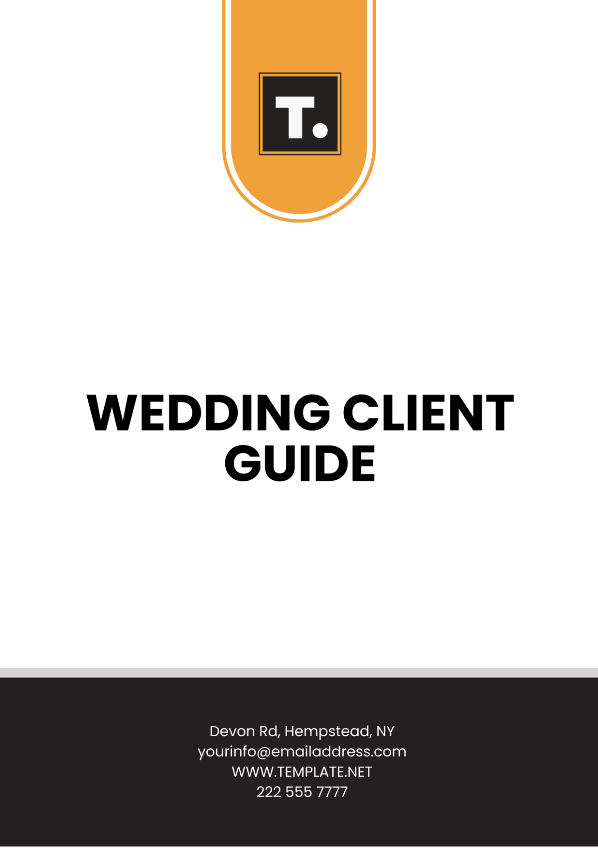 Wedding Client Guide Template - Edit Online & Download