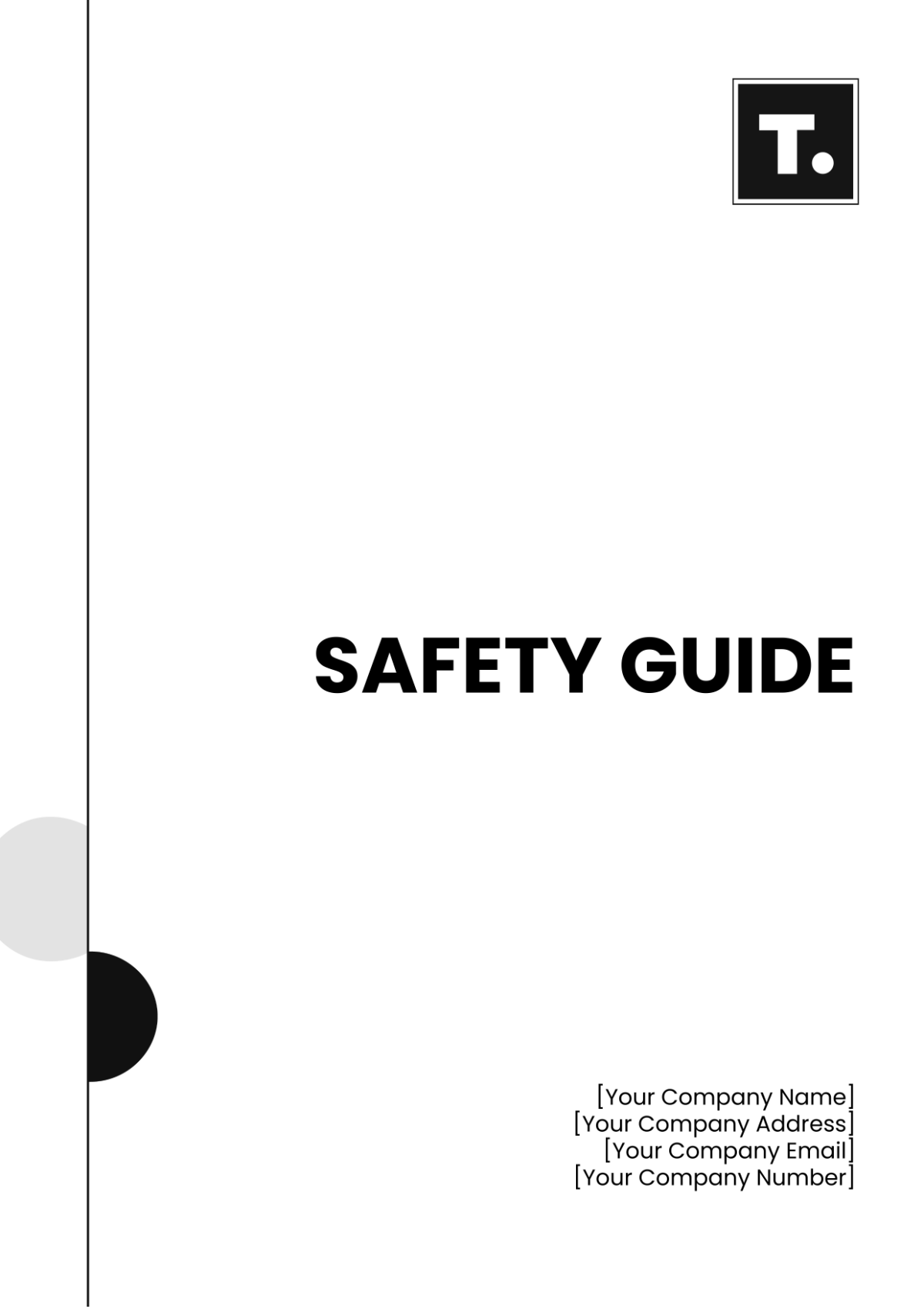 Safety Guide Template - Edit Online & Download