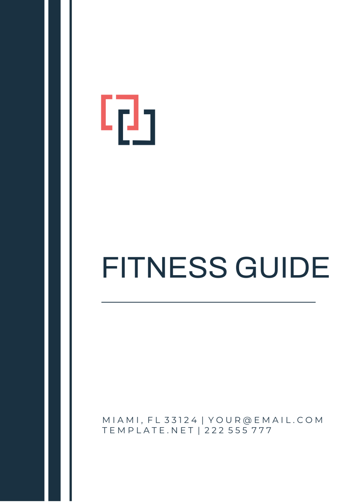 Fitness Guide Template - Edit Online & Download