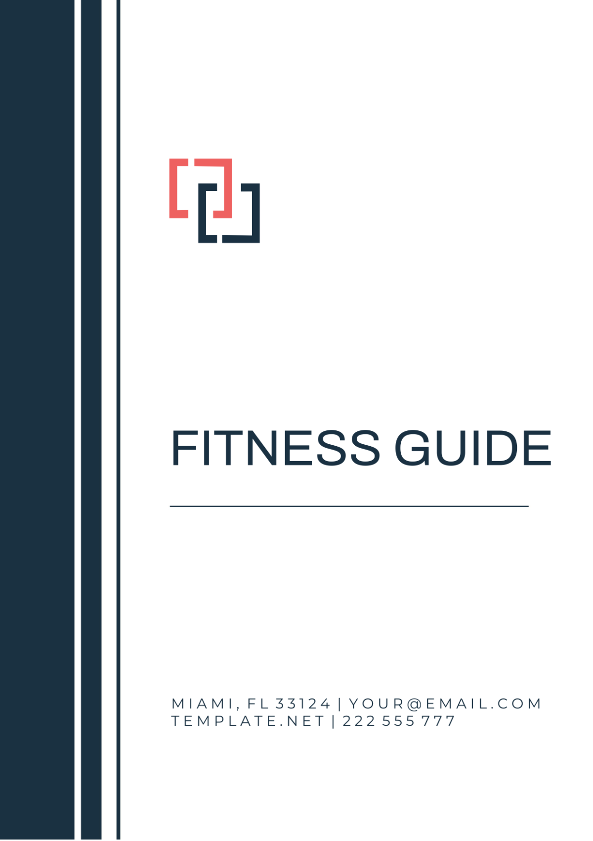 Free Fitness Guide Template Edit Online Download Template