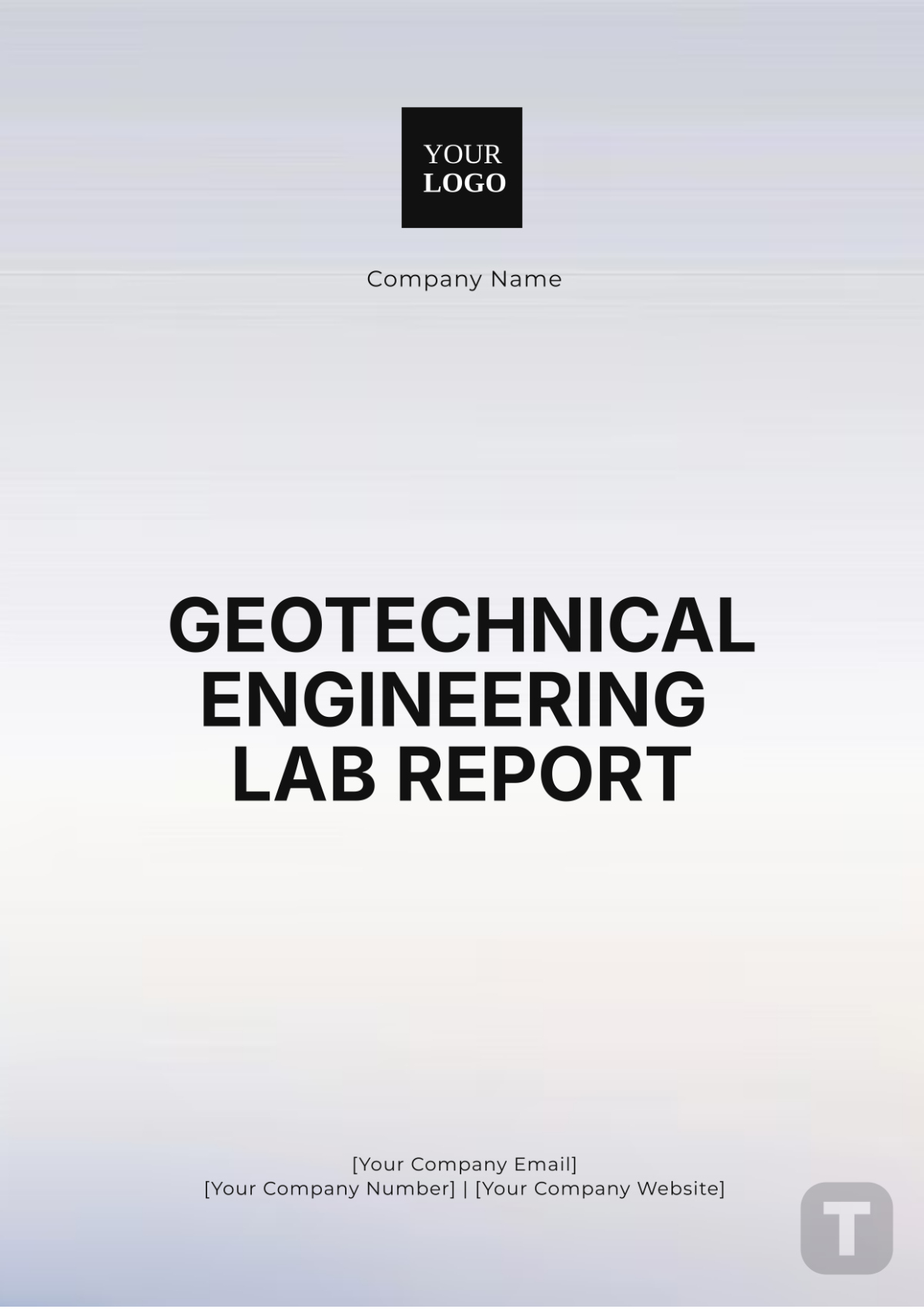 Geotechnical Engineering Lab Report Template