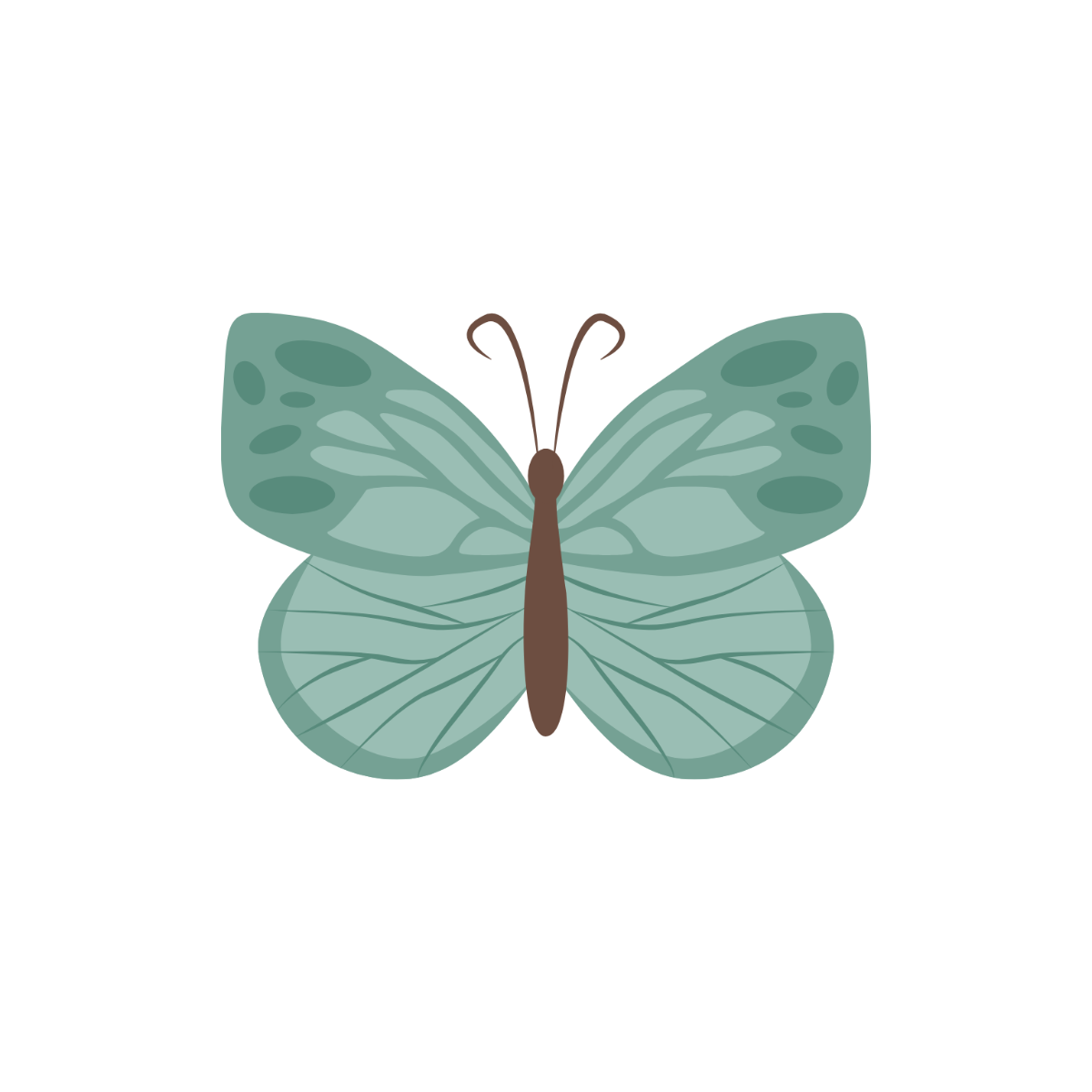 Watercolor Butterfly Clipart