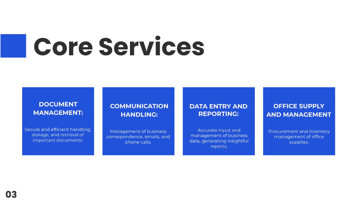 Free Administration Presentation Template to Edit Online