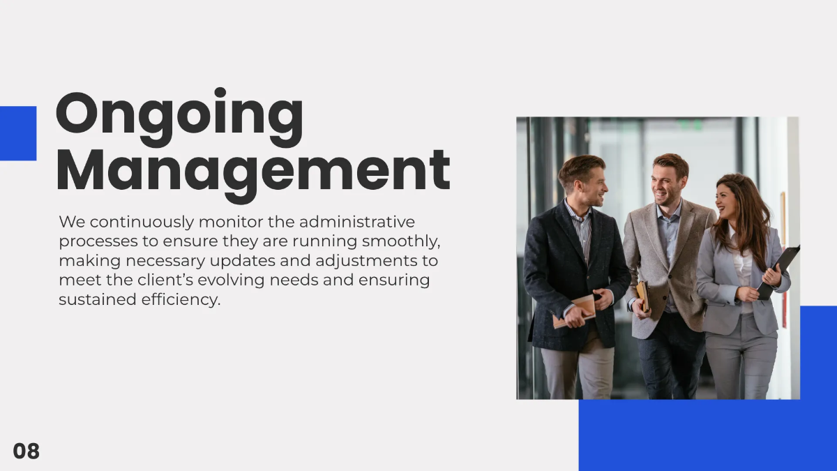 Free Administration Presentation Template to Edit Online