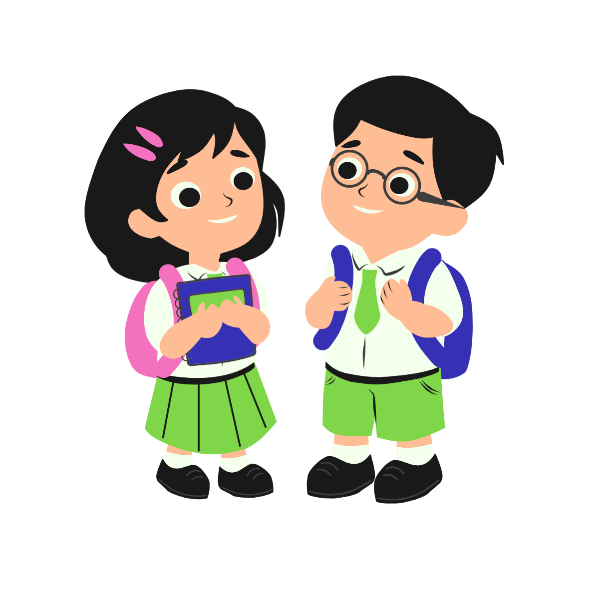 School Kids Clipart - Edit Online | Template.net