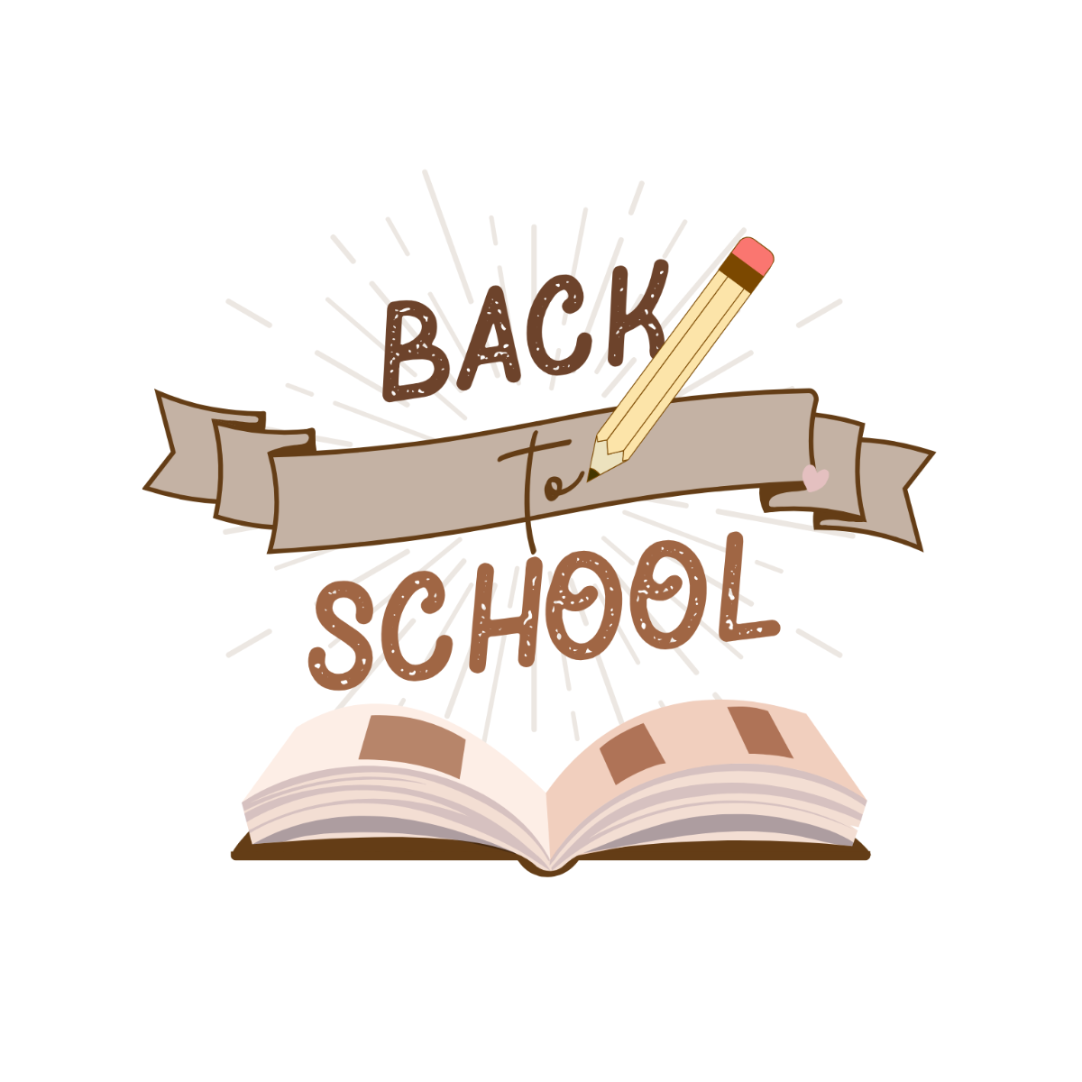 Vintage Back to School Clipart - Edit Online | Template.net