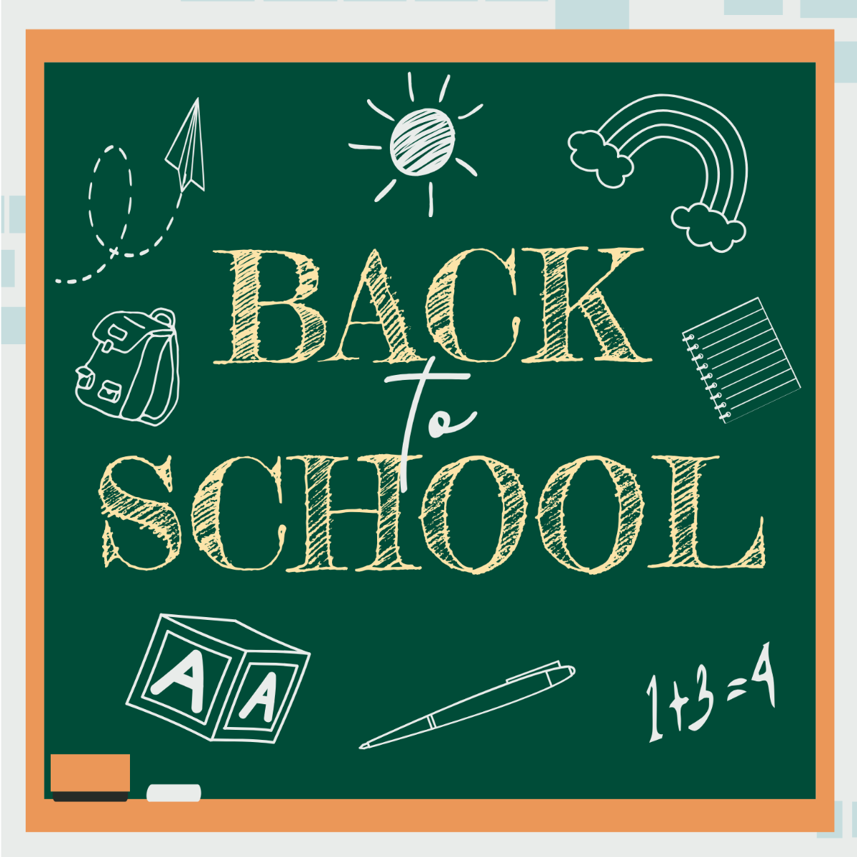 Hand-Drawn Back to School Clipart - Edit Online | Template.net