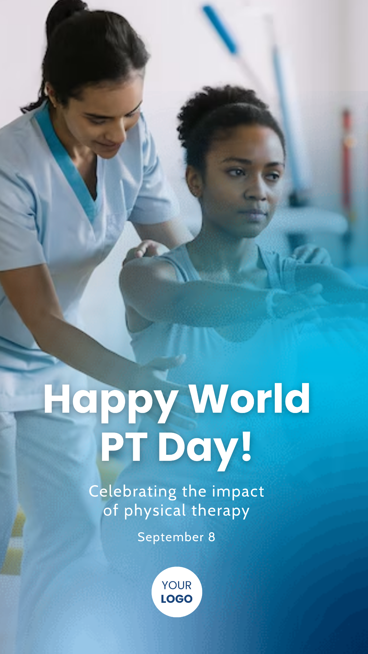 Happy World Physical Therapy Day Template - Edit Online & Download