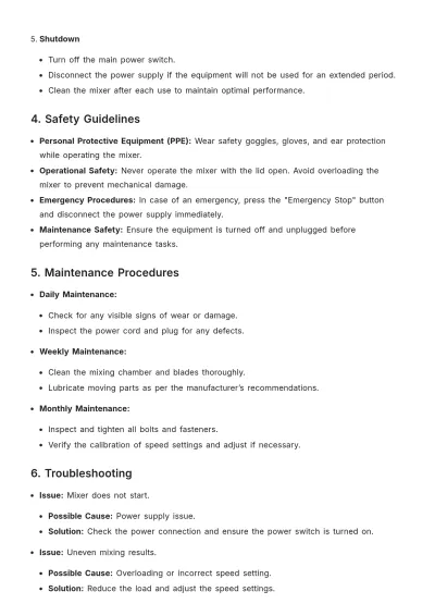 Free Equipment Usage Datasheet Template to Edit Online