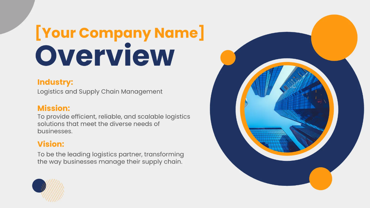 Free Operations Presentation Template to Edit Online