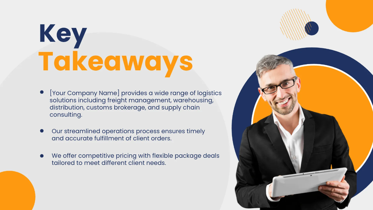 Free Operations Presentation Template to Edit Online