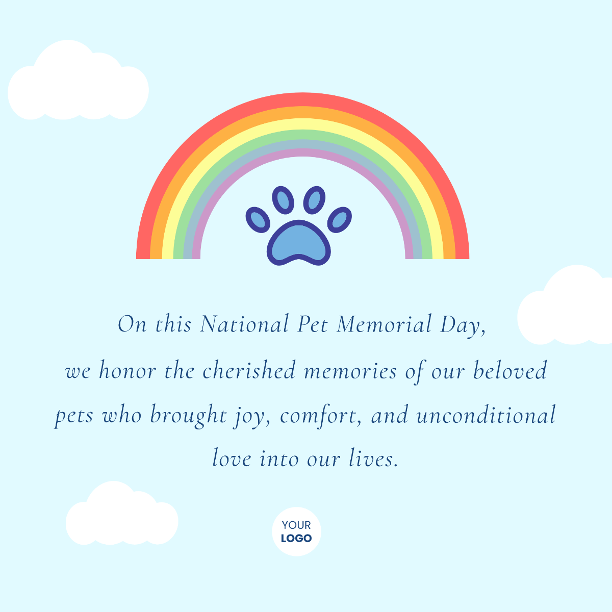 National Pet Memorial Day Template - Edit Online & Download