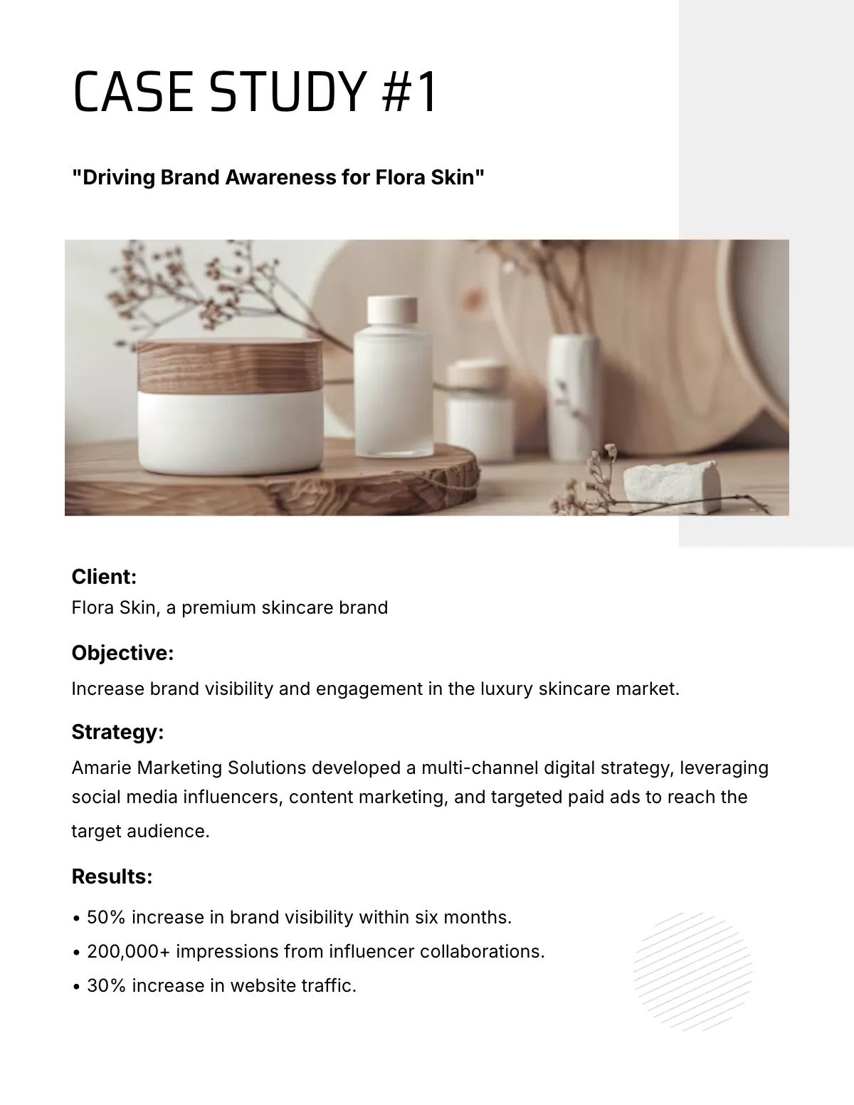 Free Marketing Portfolio Template to Edit Online