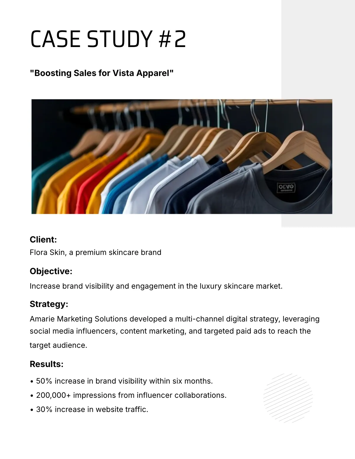 Free Marketing Portfolio Template to Edit Online