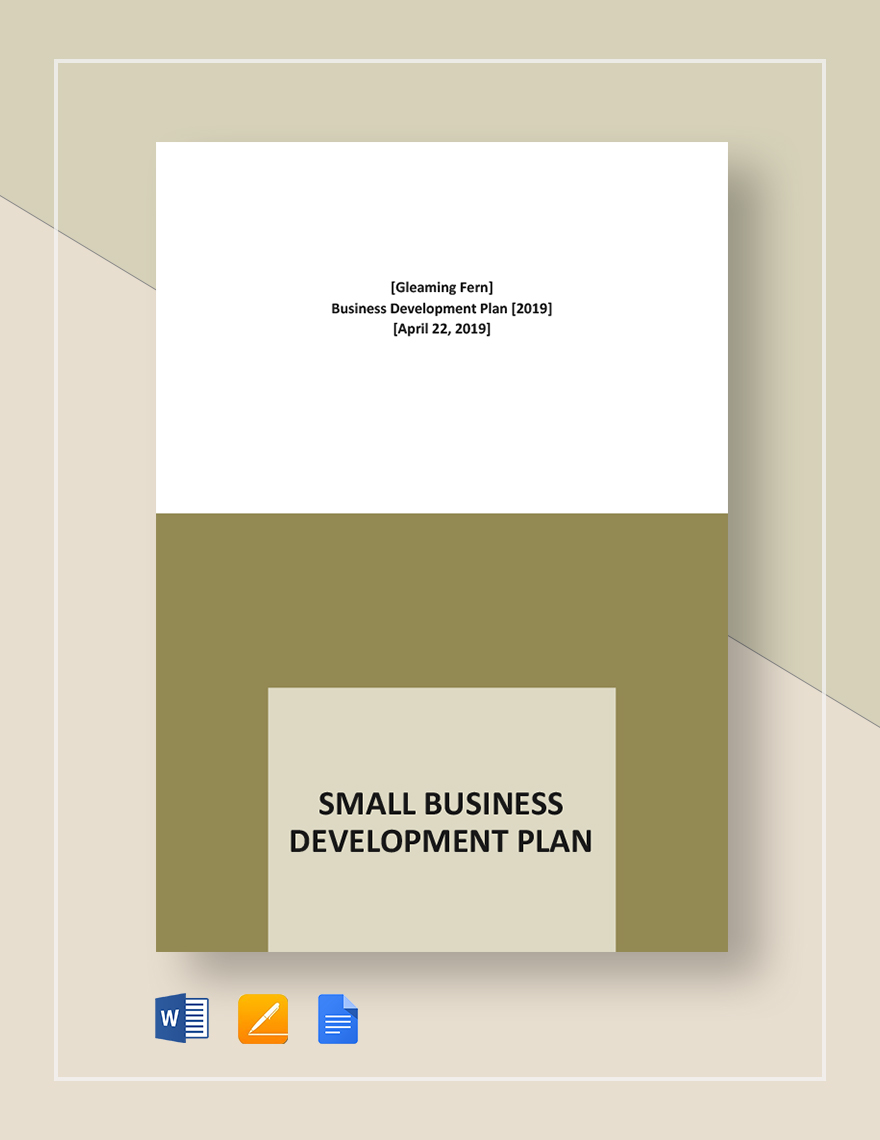 Small Business Development Plan