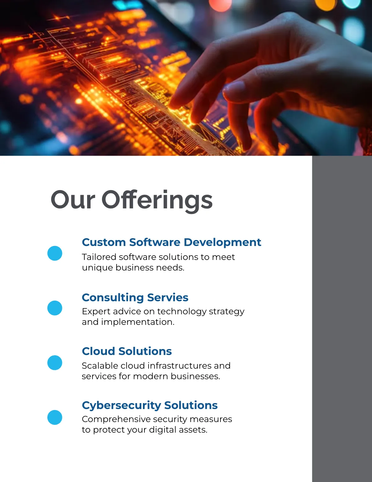 Free Business Portfolio Template to Edit Online