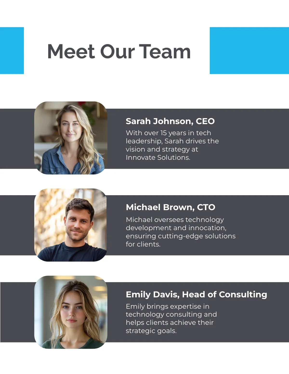 Free Business Portfolio Template to Edit Online