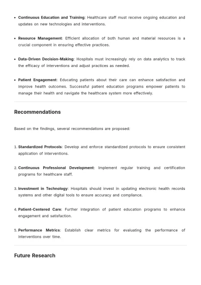 Free Hospital Observational Study Template to Edit Online