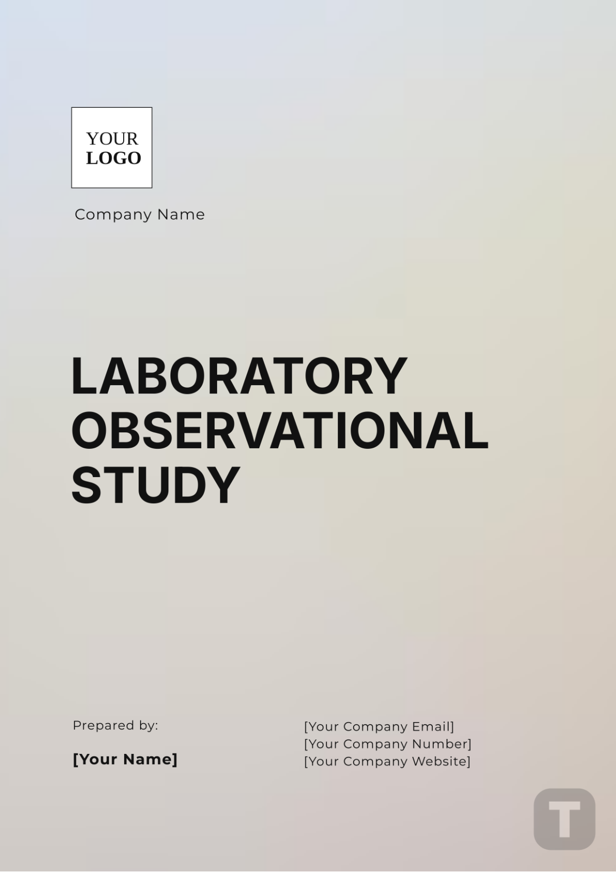 Laboratory Observational Study Template - Edit Online & Download