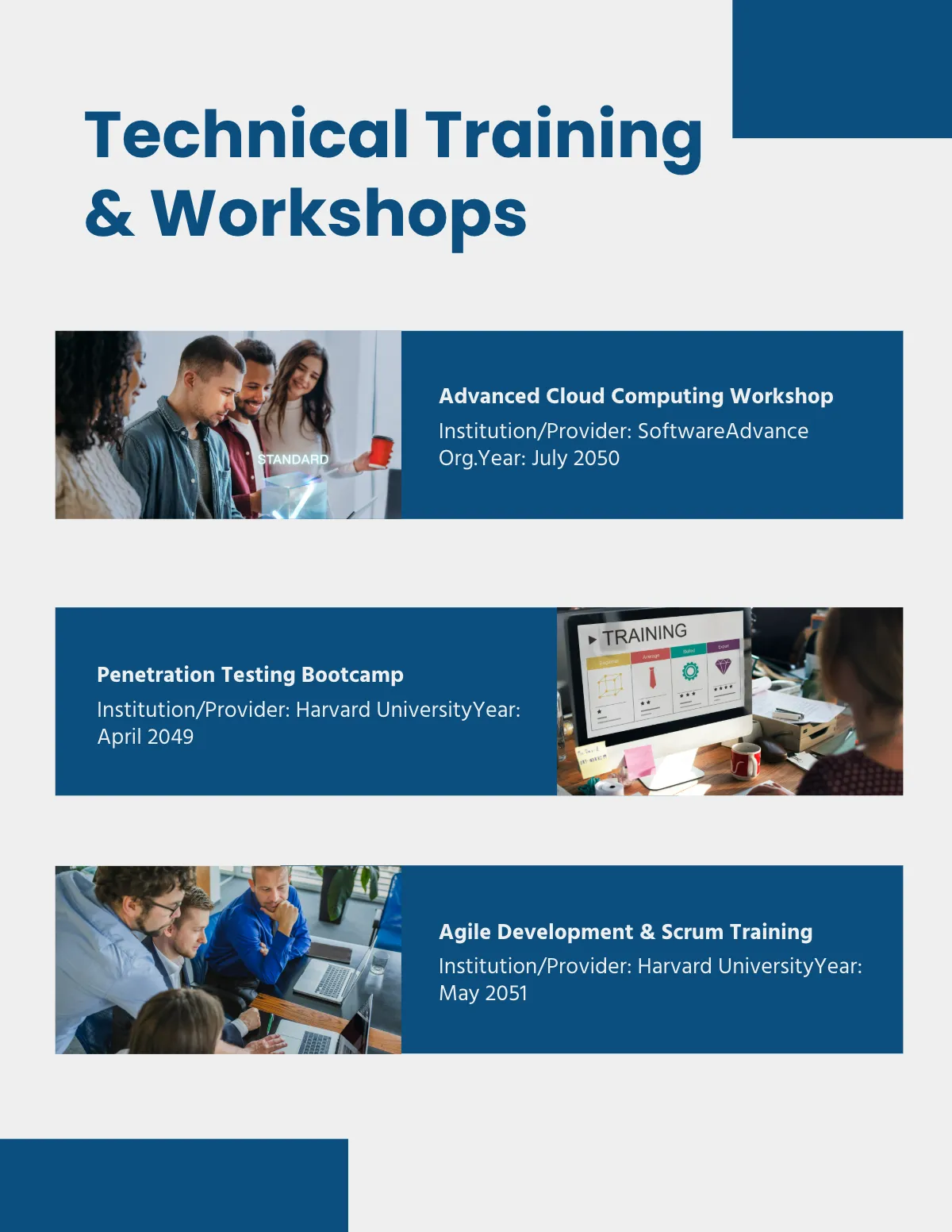 Free IT Professional Portfolio Template to Edit Online