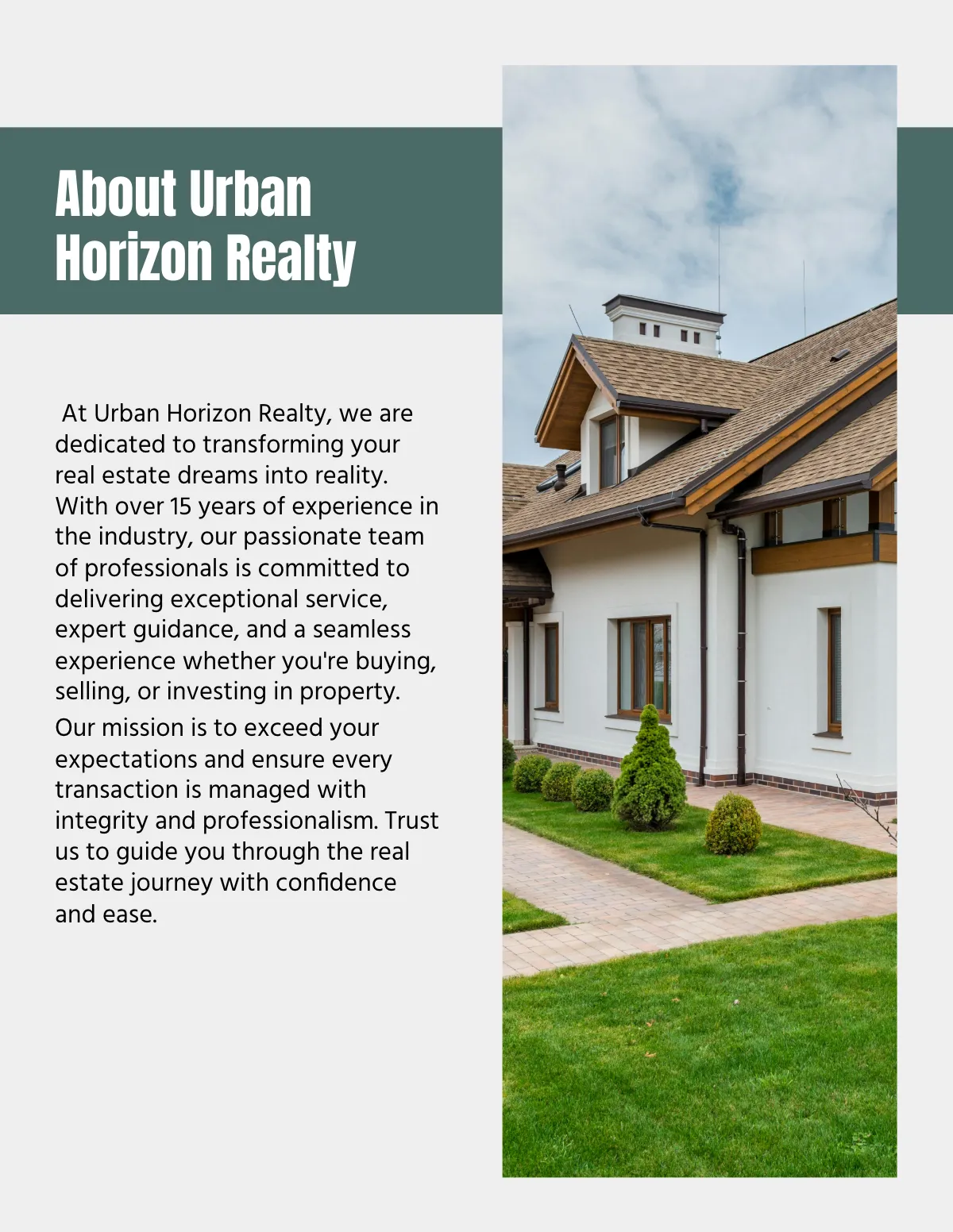 Free Real Estate Portfolio Template to Edit Online