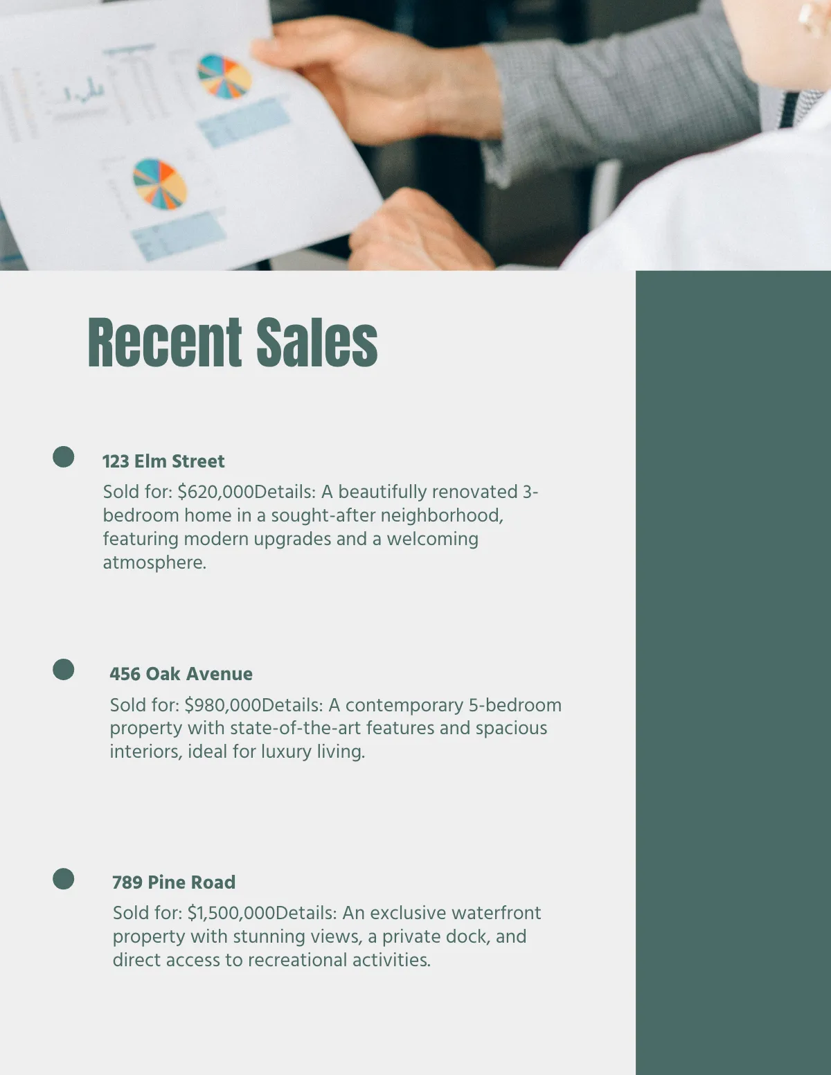 Free Real Estate Portfolio Template to Edit Online