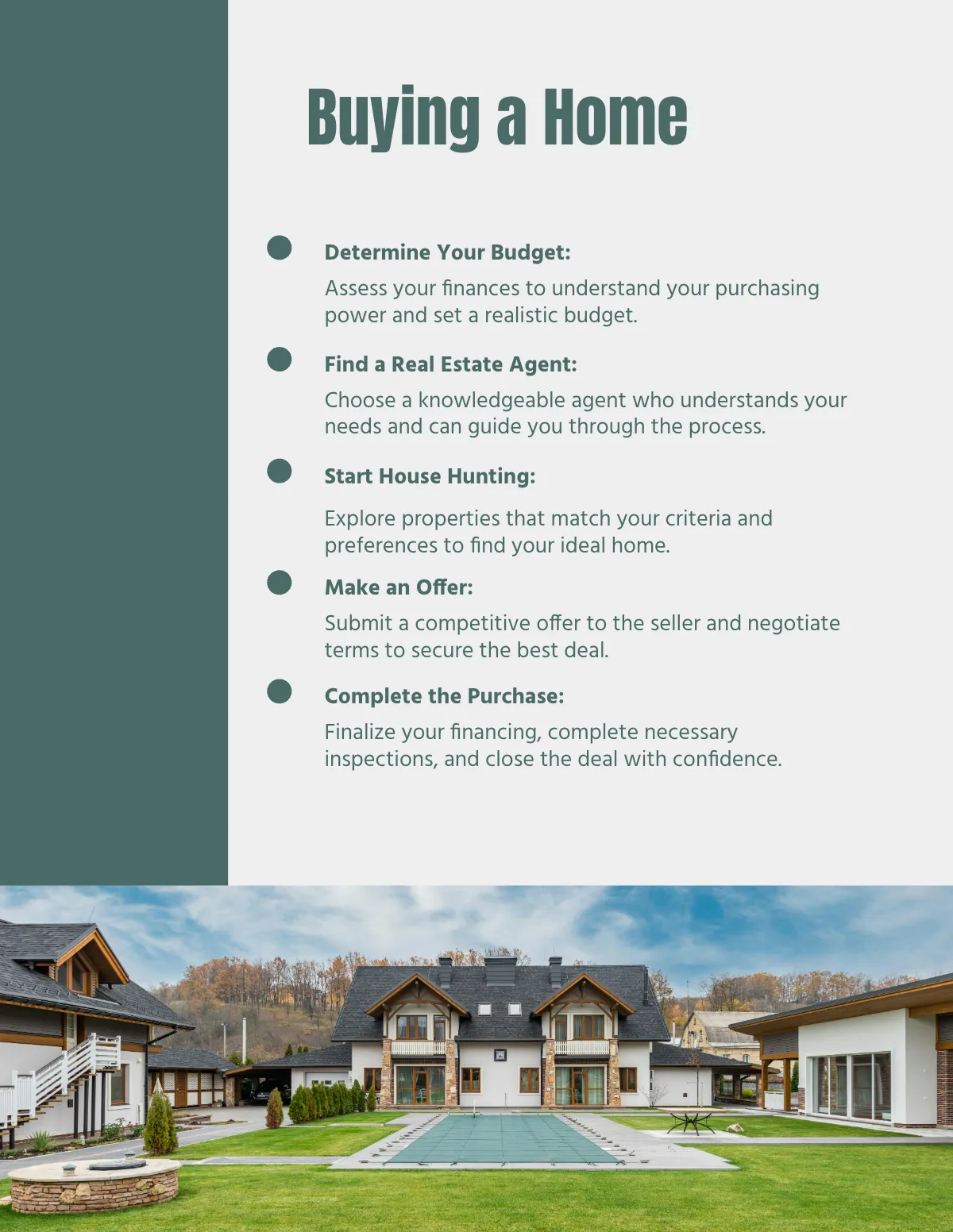 Free Real Estate Portfolio Template to Edit Online