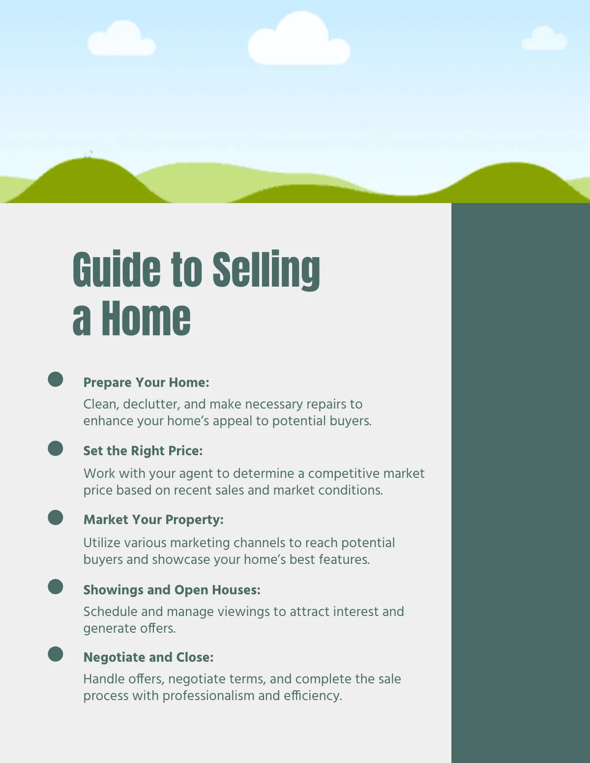 Free Real Estate Portfolio Template to Edit Online