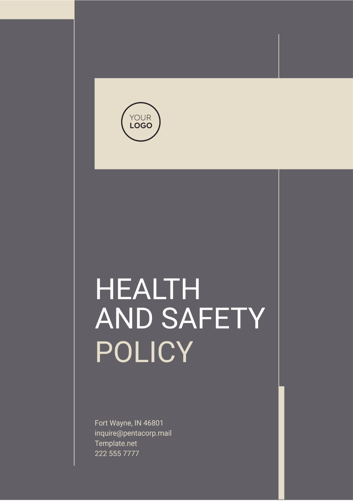 Health and Safety Policy Template