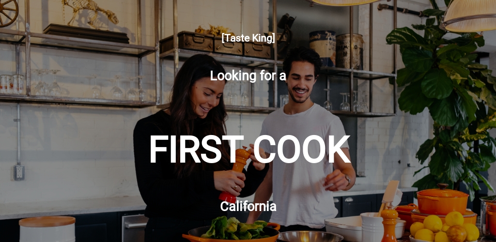 Free First Cook Job Description Template.jpe