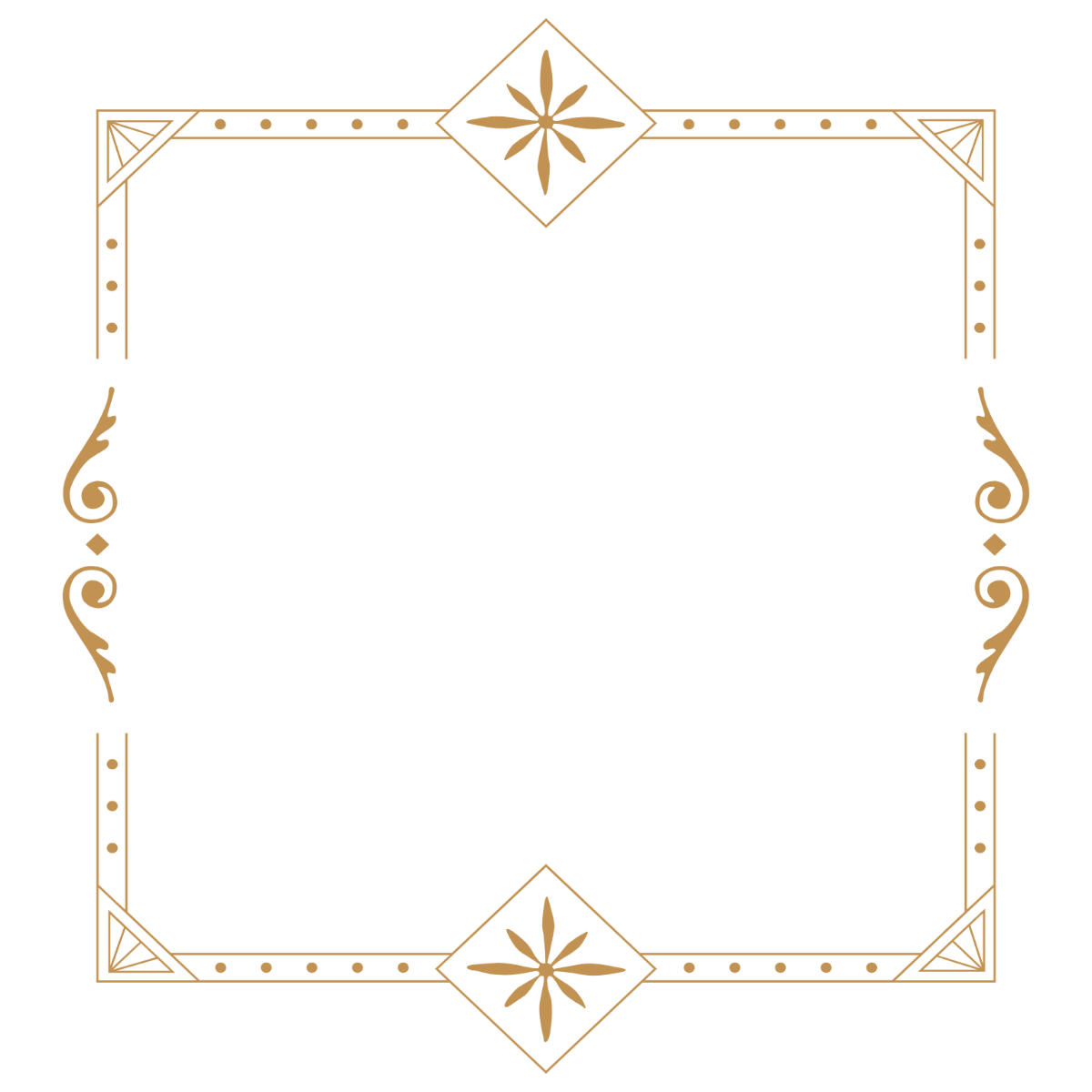 Vintage Border Clipart - Edit Online | Template.net