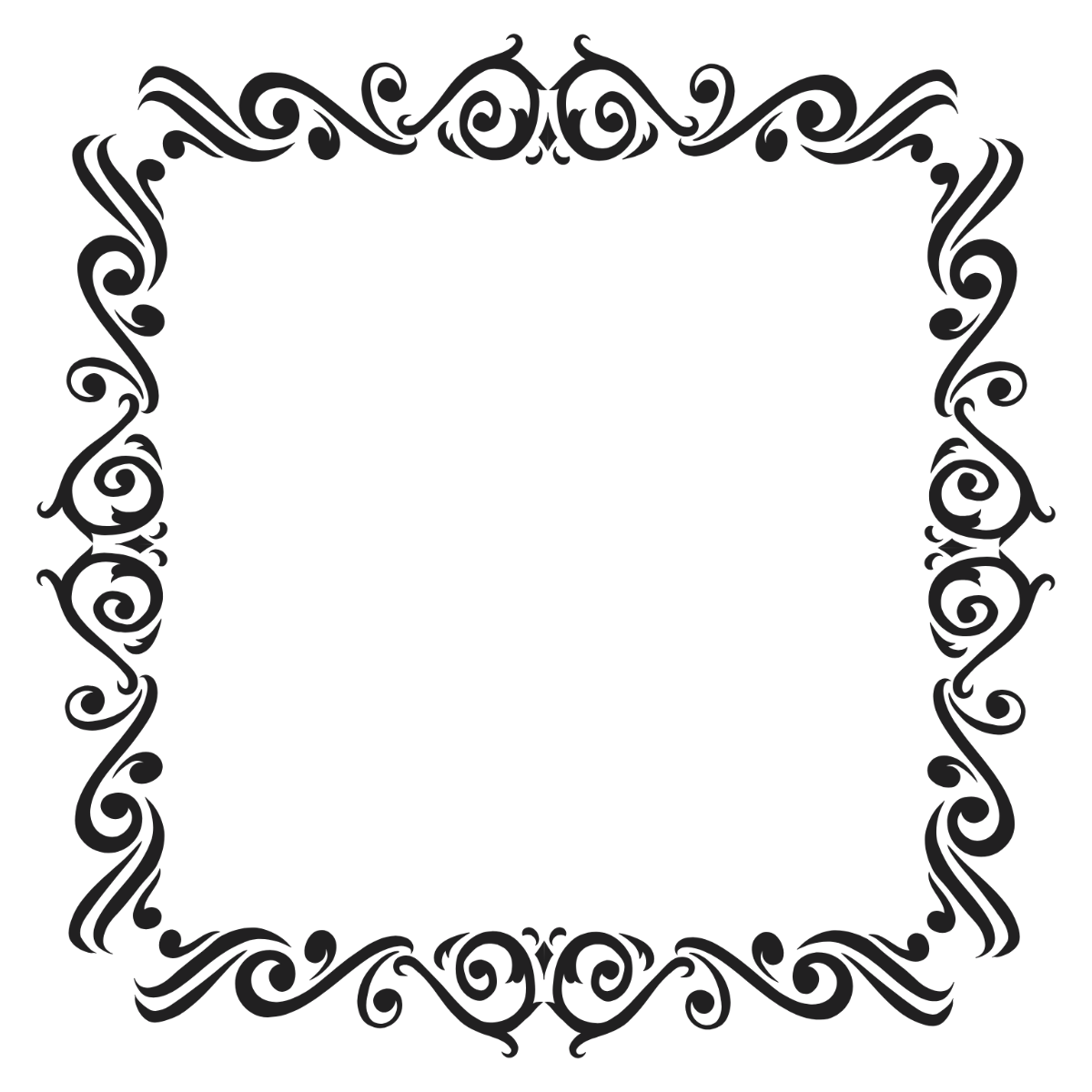 Ornate Border Clipart - Edit Online | Template.net