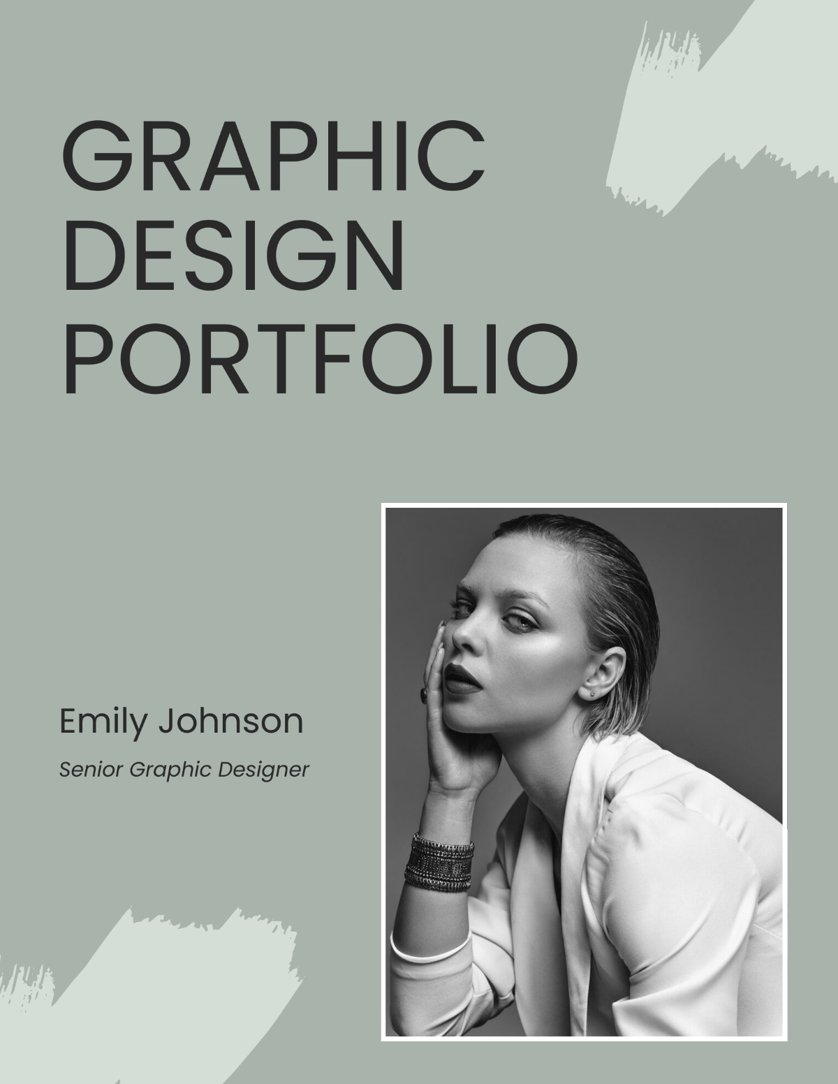 Graphic Design Portfolio Template