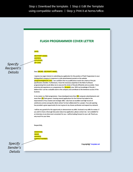 Programmer Cover Letter Example Python Programmer Cover Letter