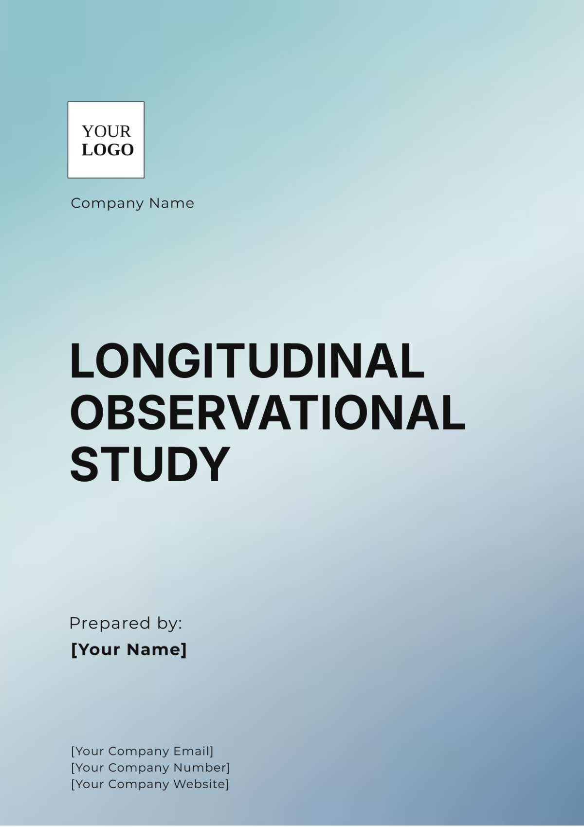 Longitudinal Observational Study Template - Edit Online & Download