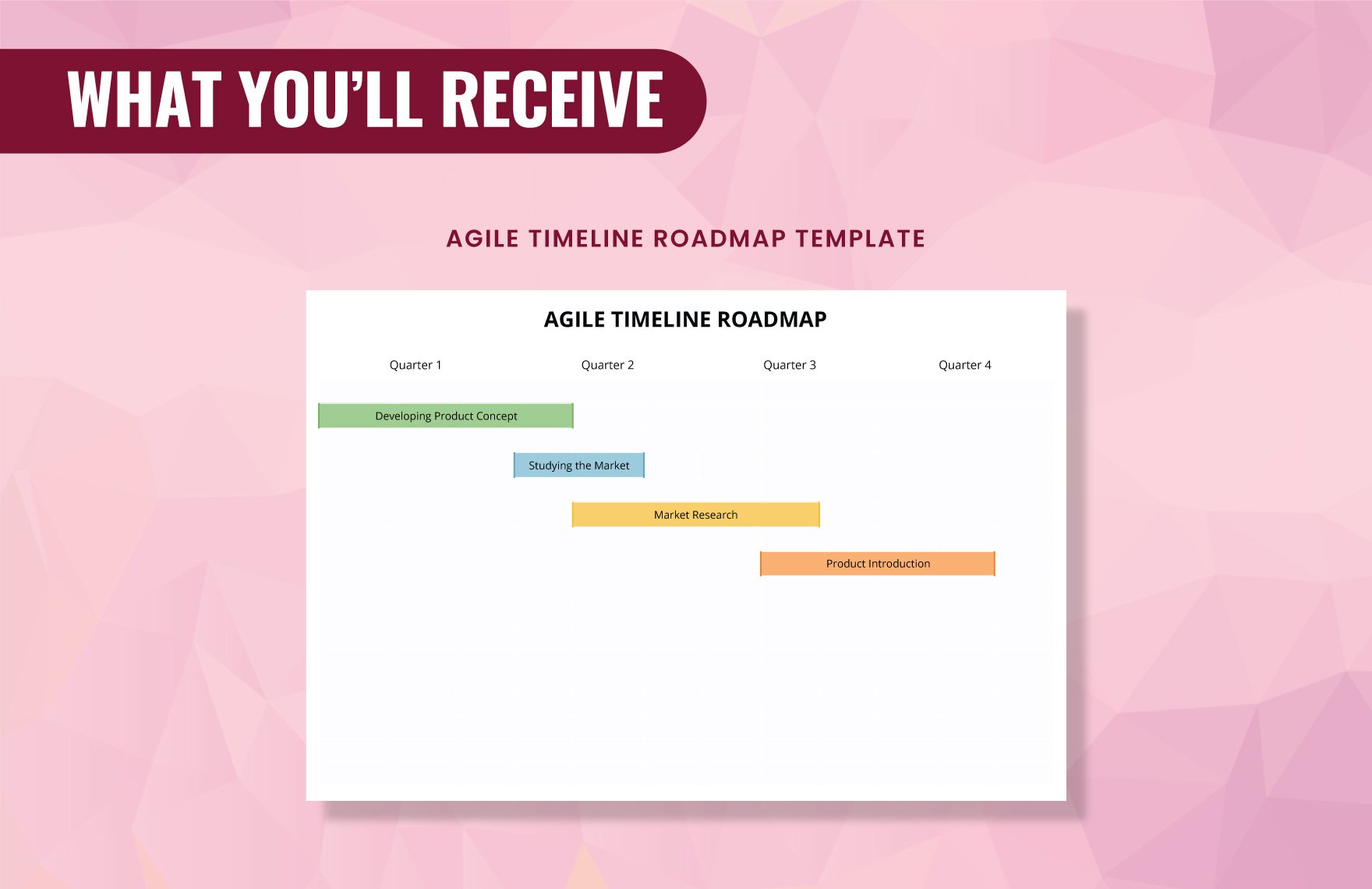 Agile Timeline Roadmap Template