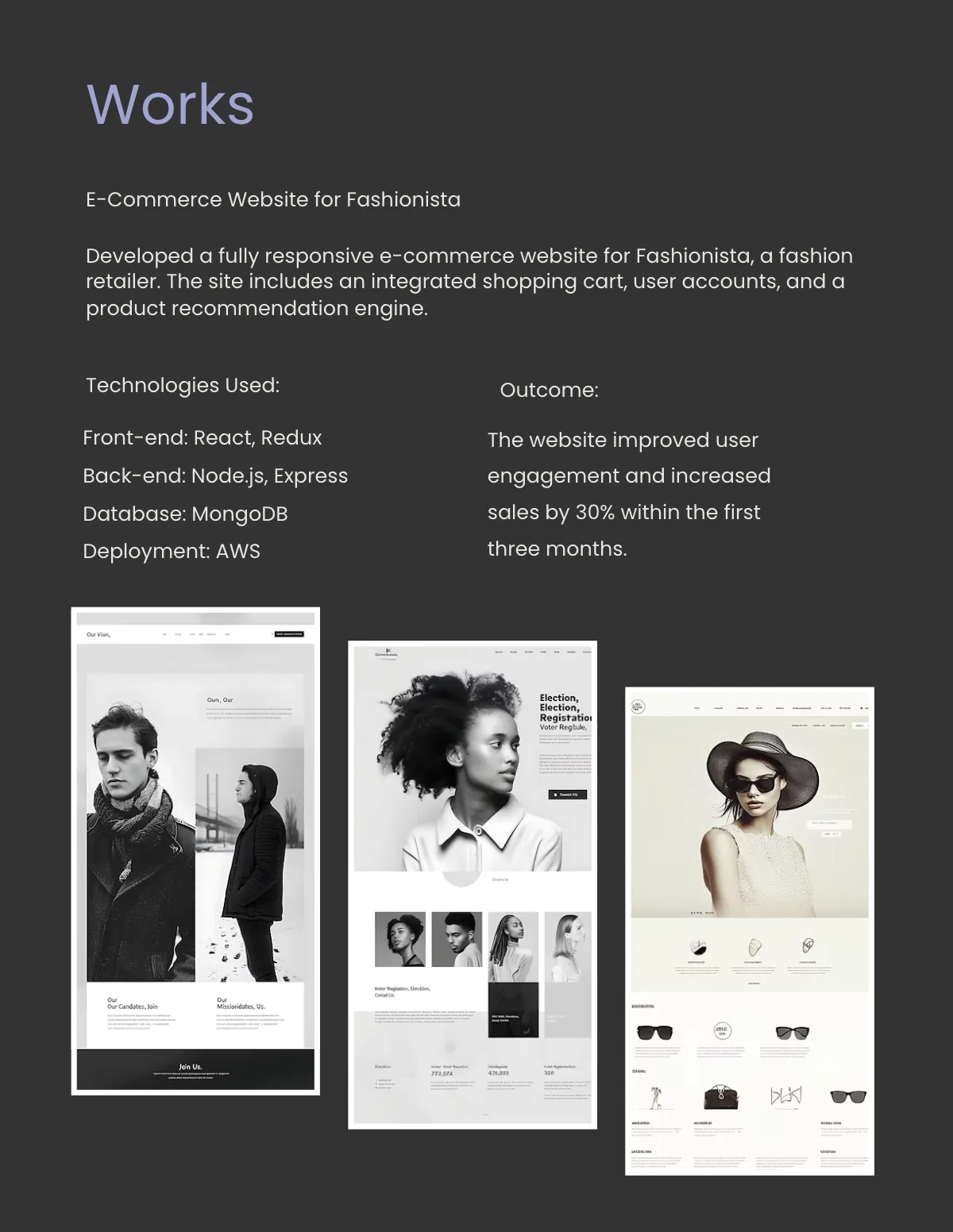 Free Web Developer Portfolio Template to Edit Online