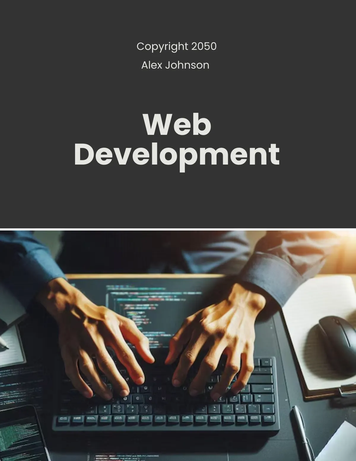 Free Web Developer Portfolio Template to Edit Online
