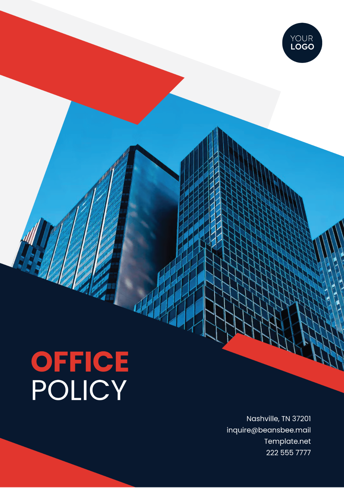 Office Policy Design Template - Edit Online & Download