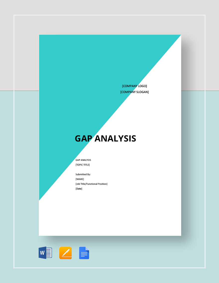 Free Blank Gap Analysis Template - Google Docs, Word, Apple Pages ...