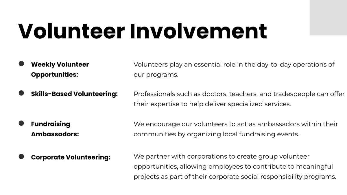 Free Non-Profit Presentation Template to Edit Online