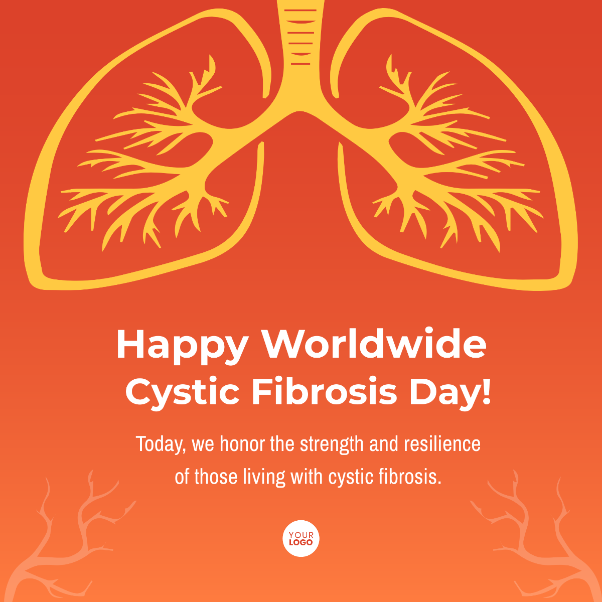 Worldwide Cystic Fibrosis Day Template - Edit Online & Download