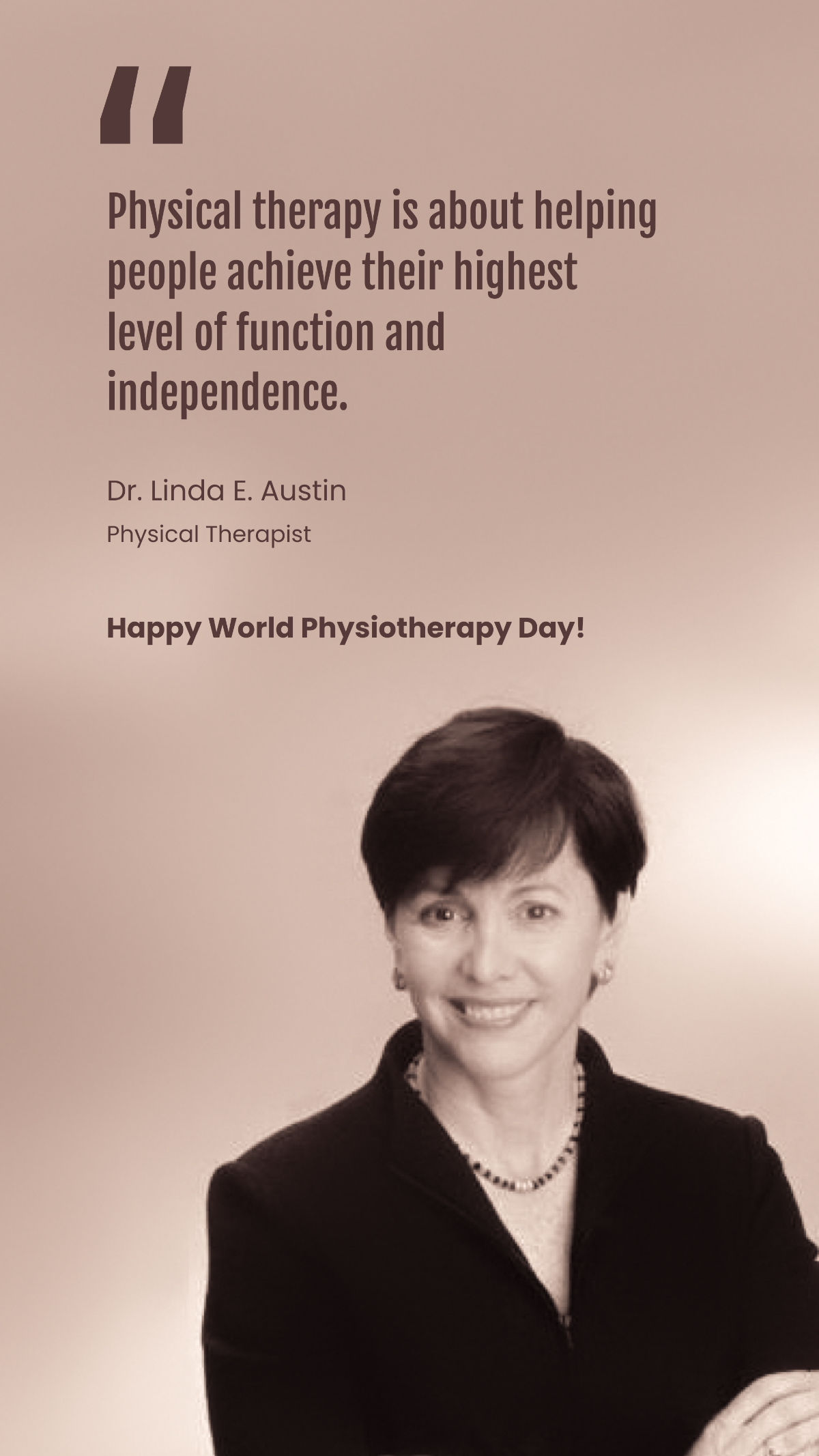 World Physiotherapy Day Quote