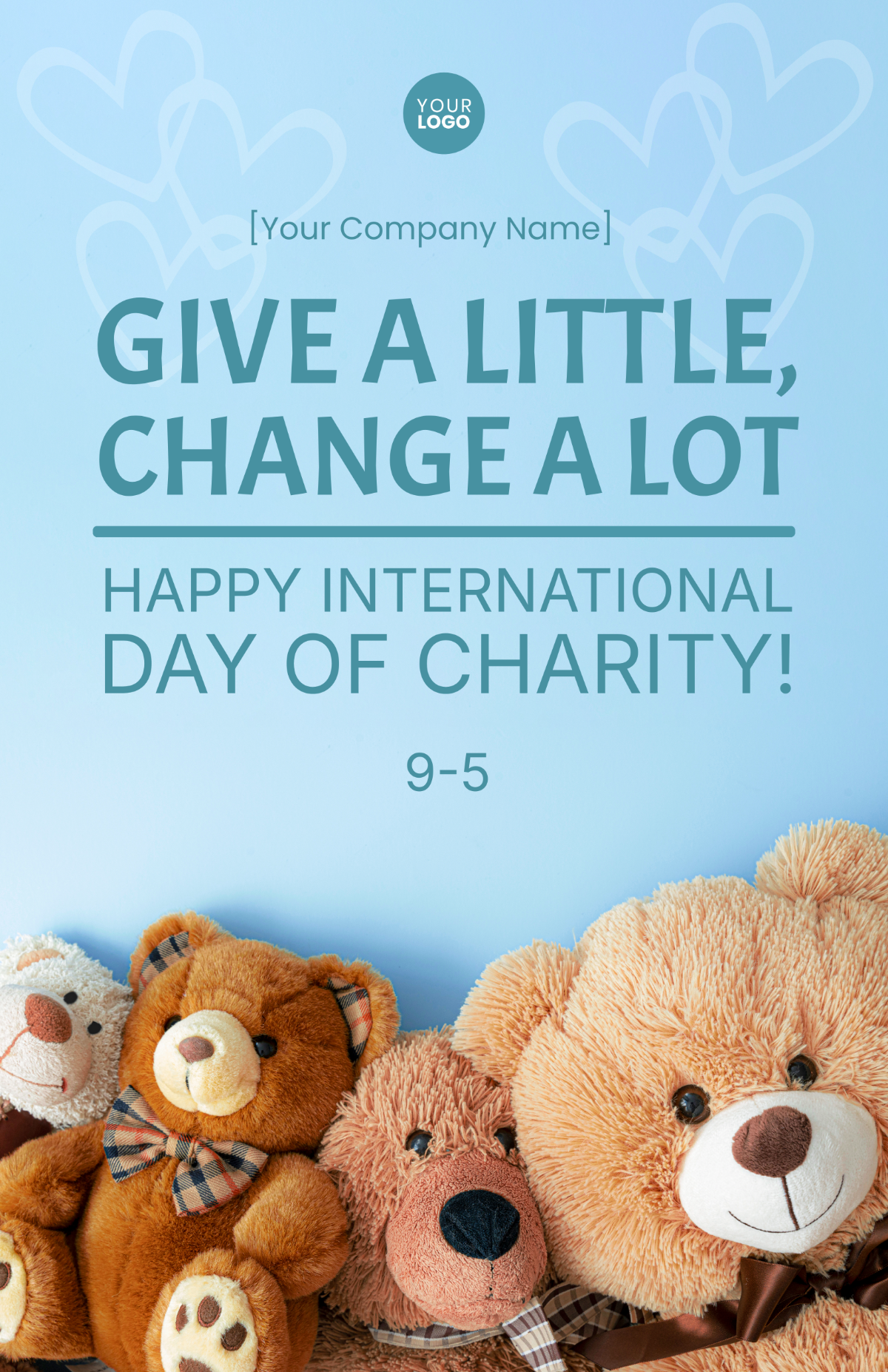 Free Charity Poster Template