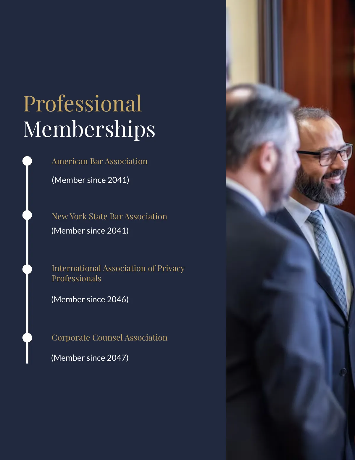 Free Legal Professional Portfolio Template to Edit Online