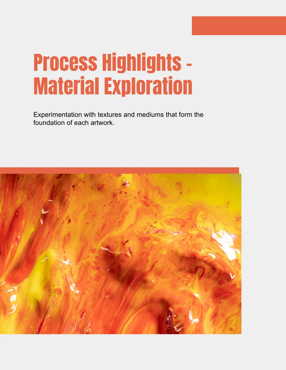 Free Mixed Media Portfolio Template to Edit Online