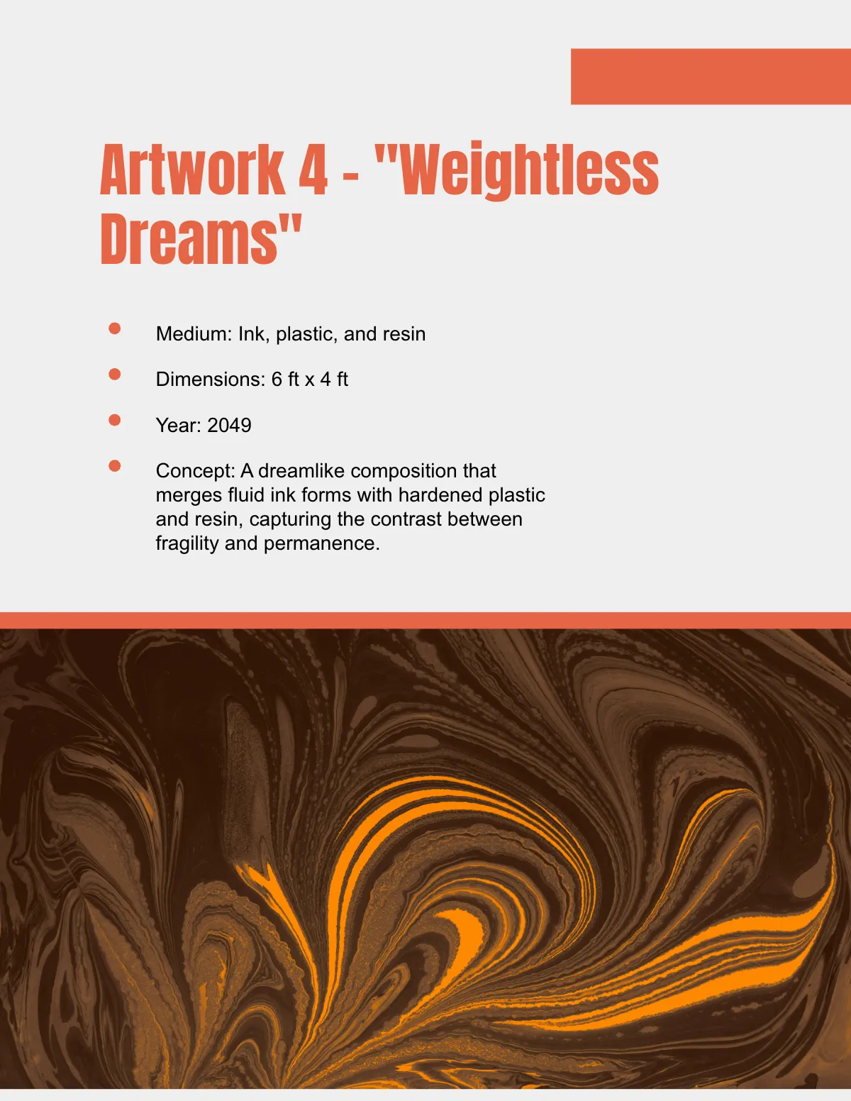 Free Mixed Media Portfolio Template to Edit Online