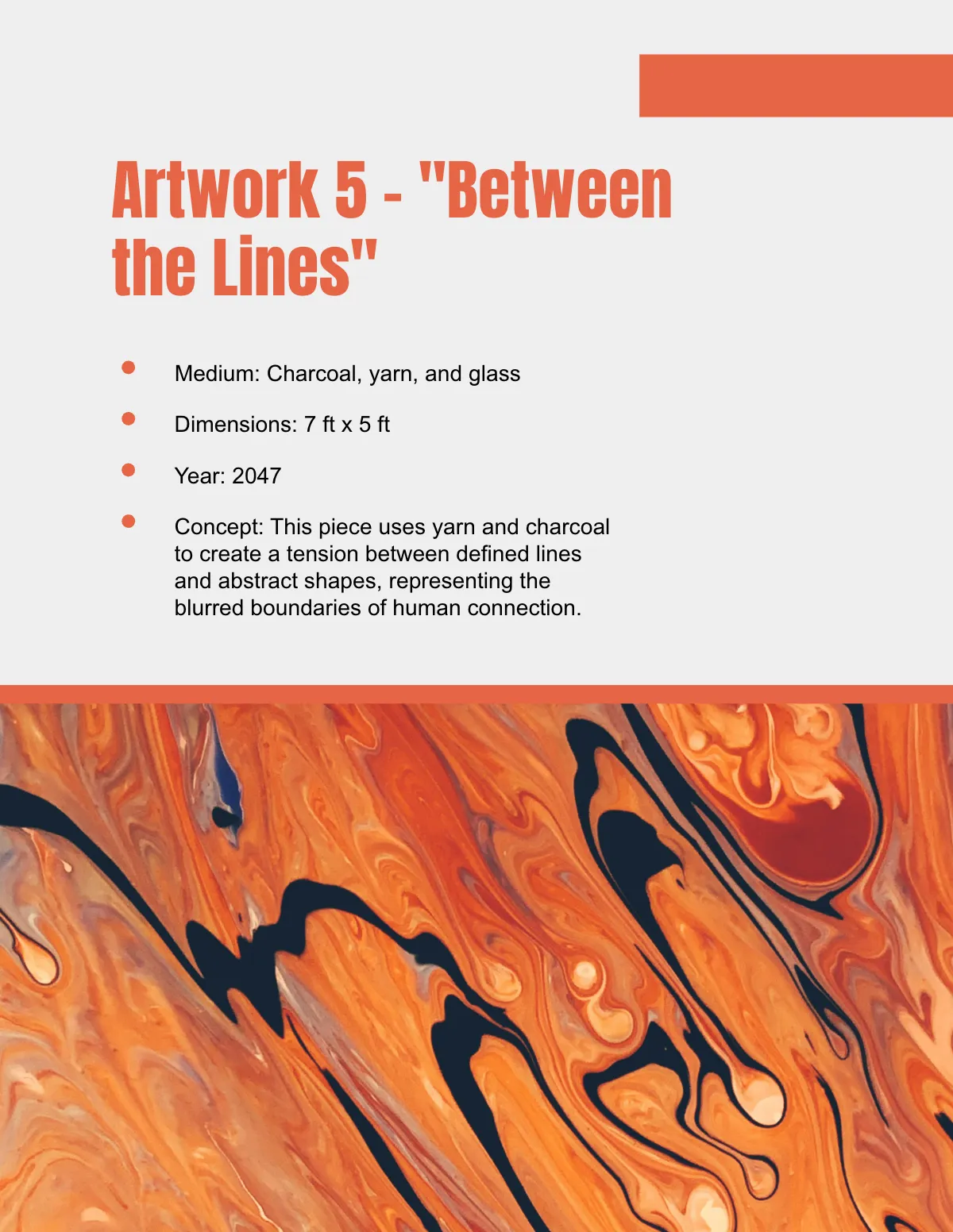 Free Mixed Media Portfolio Template to Edit Online